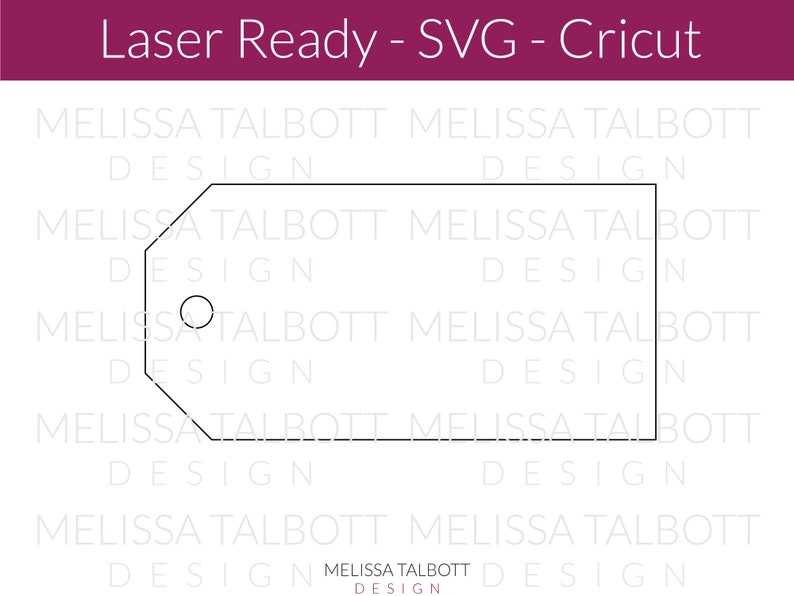 Gift Tag SVG Template Laser Ready Christmas Tags DIY Laser - Etsy