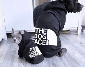 red and black dog sweater