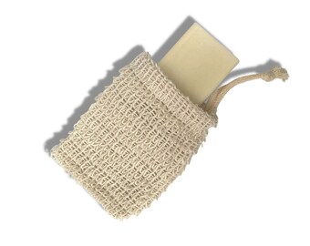 Guanto esfoliante Sisal - Crine di cavallo vegetale 100% naturale - Scrub, massaggio pelle - Doccia e vasca - Set di 2