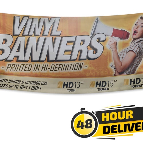 CUSTOM VINYL BANNERS Business Banner Vinyl Event Banner Etsy