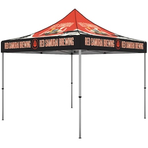 10x10 ft. Canopy Tent With Your Custom Graphic pop up tent event tent party tent craft fair tent farmers market tent Free Shipping