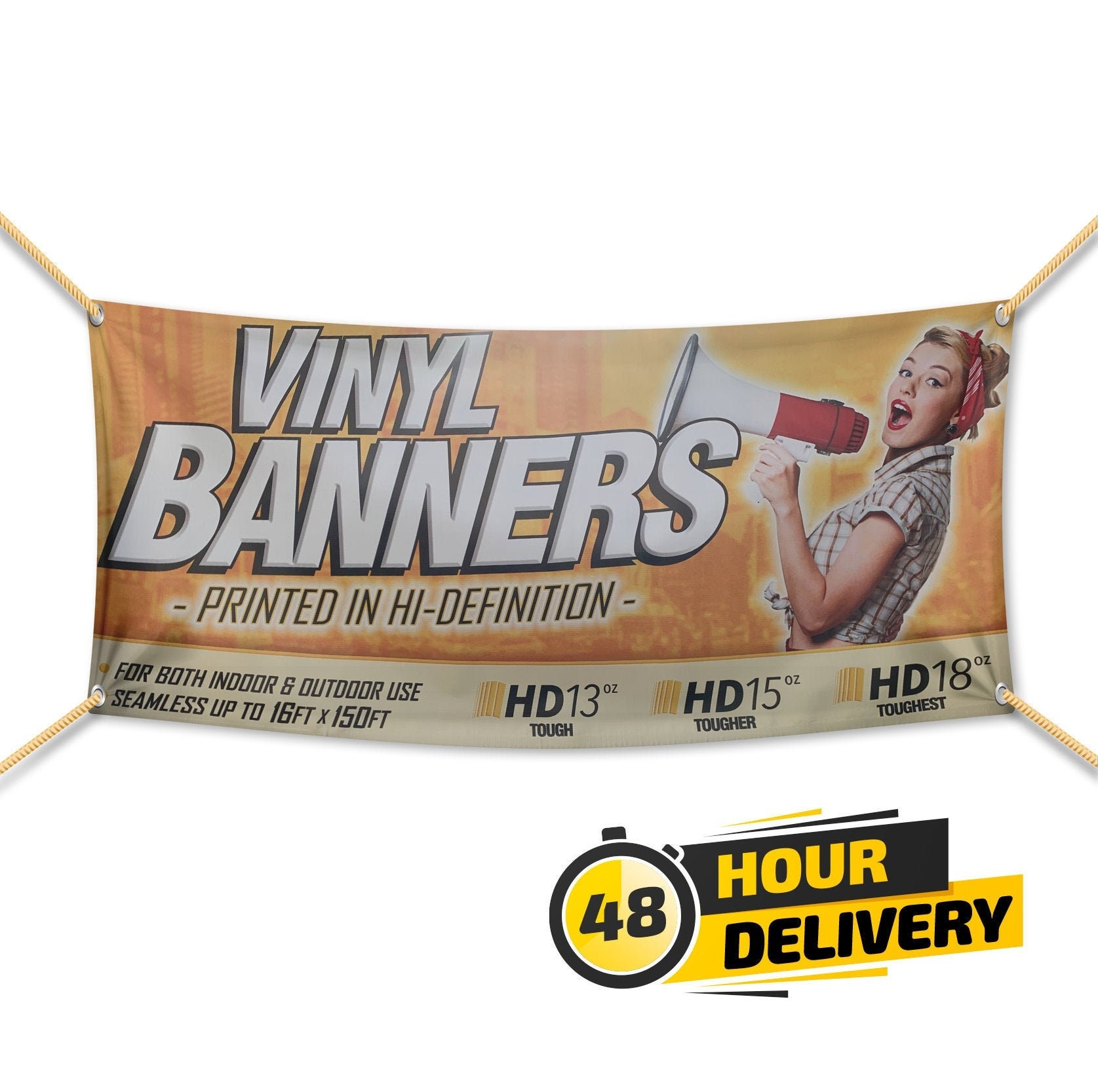 CUSTOM VINYL BANNERS - Business Banner - Vinyl Event Banner - Party S…
