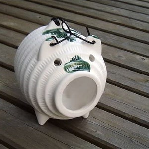 Mosquito control, Mosquito pig Japanese pottery mosquito catcher Japan Summer Unglazed Mosquito coil Interior