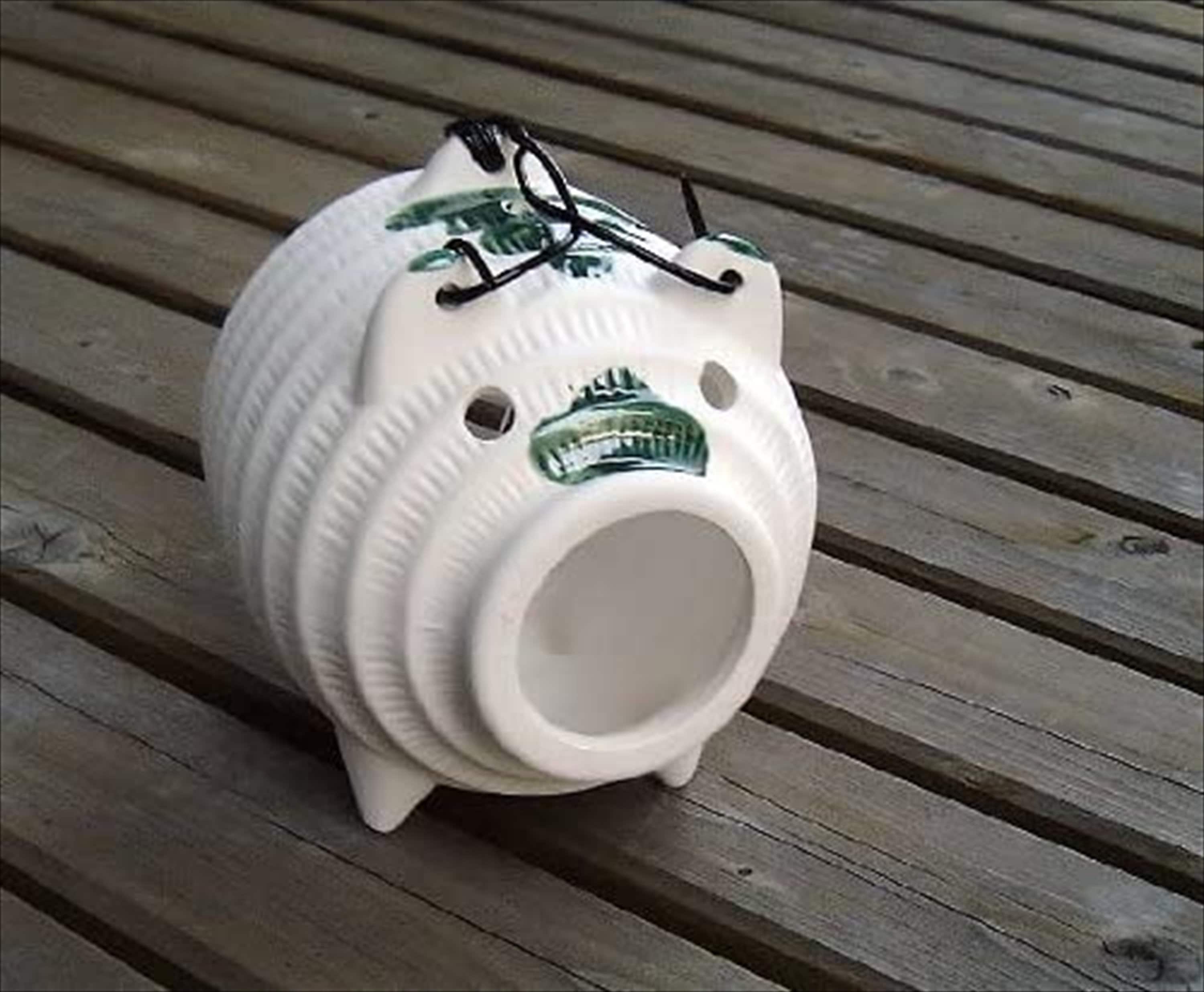 Mosquito Control, Mosquito Pig Japanese Pottery Mosquito Catcher
