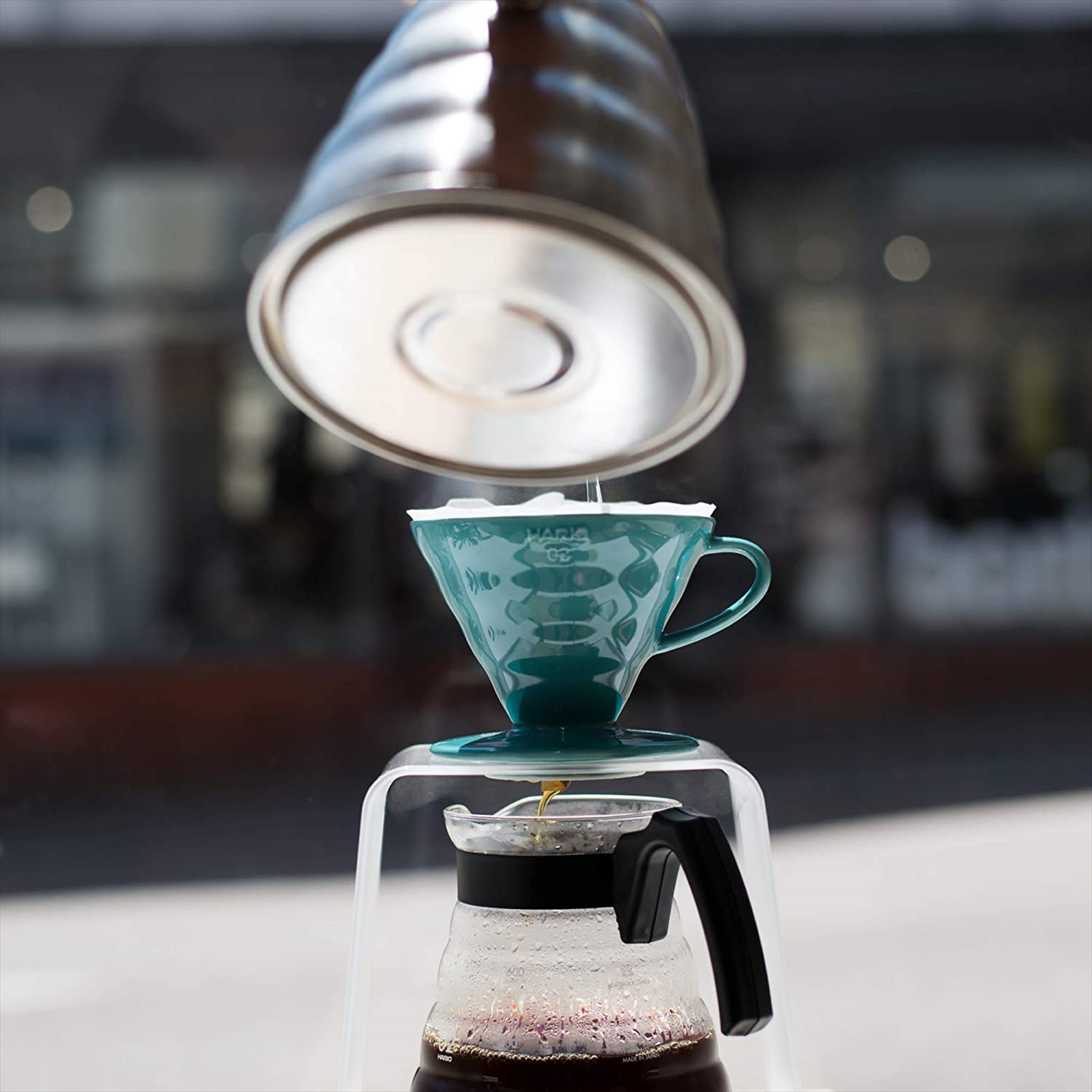 Hario japanese Coffee Kettle Silver 1.2L Stainless Steel Etsy