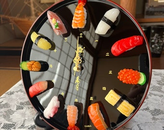 Japanese food Fake food Sushi Clock Kawaii,Made in Japan