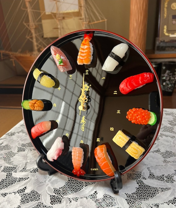 Japanese Food Fake Food Sushi Clock Kawaii,made in Japan - Etsy
