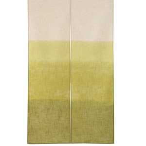 Linen Polyester Green Japanese art Modern tapestry Japan Kawaii 85×150cm Noren door curtain Wall hanging,Japanese hanging Door Curtain