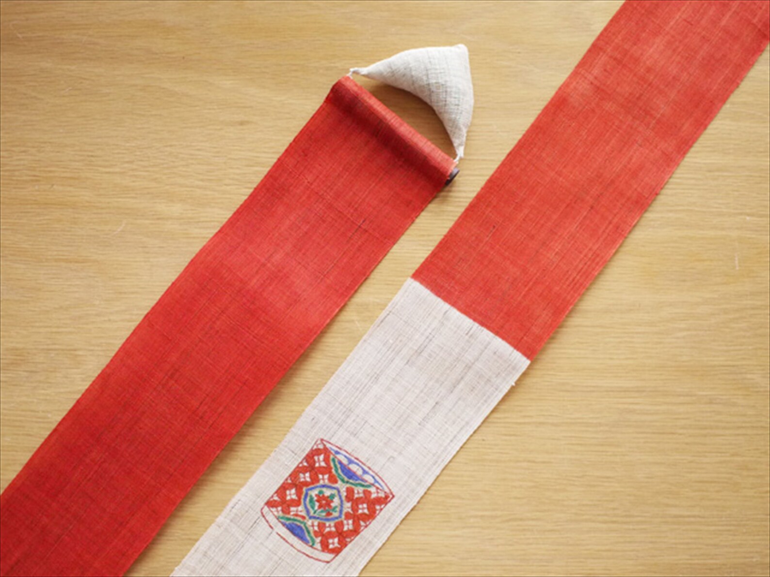 100 Linen Long and Narrow Japanese Art Modern Tapestry Japan Etsy