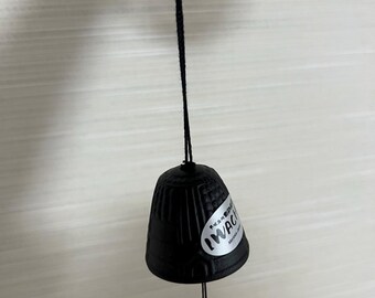 Iwachu Nambu Cast Iron Japanese Furin Wind Chime – Brown Lucky Owl, Made In Japan
