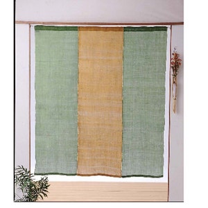 100% Linen Hemp Japanese art Modern tapestry Japan Kawaii 135×150cm Noren door curtain Wall hanging,Japanese hanging Door Curtain