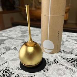 Modern och snygg japansk klangskål, Sotto Cherin Orin Gold Beautiful Sound, japansk buddhistisk altarebeslag Orin klockklocka