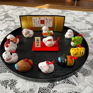 2023 Year of the Zodiac Lucky Rabbit Year of the Rabbit Usagi Kawaii,Pottery,02