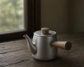 日本の銀のやかん、ヤカン、手打ち細工、1930年代、煎茶 - Etsy 日本