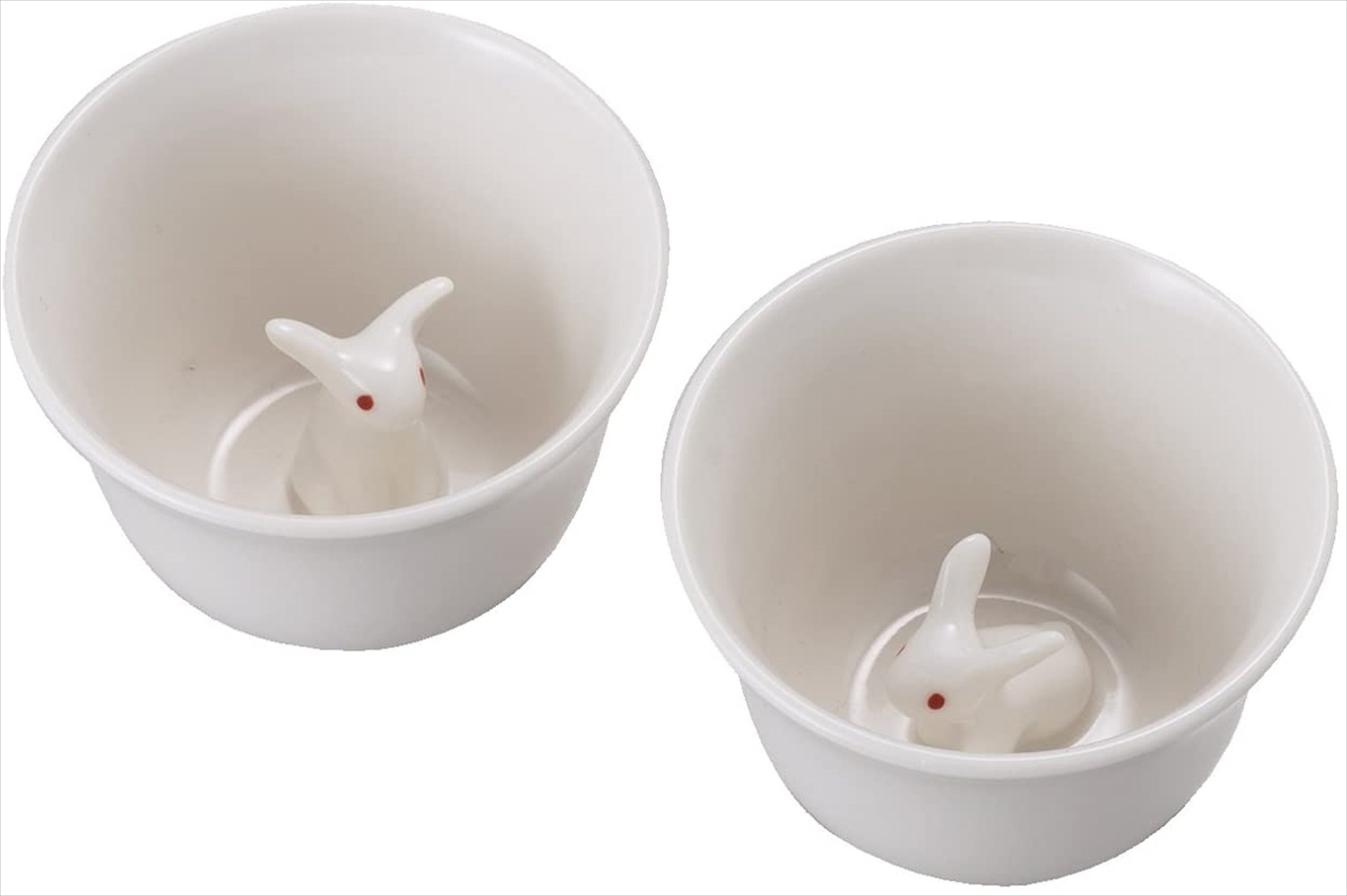 Lucky Rabbit Sakazuki,Japanese Sake Cup,Made in Japan,set of 2,sake ...