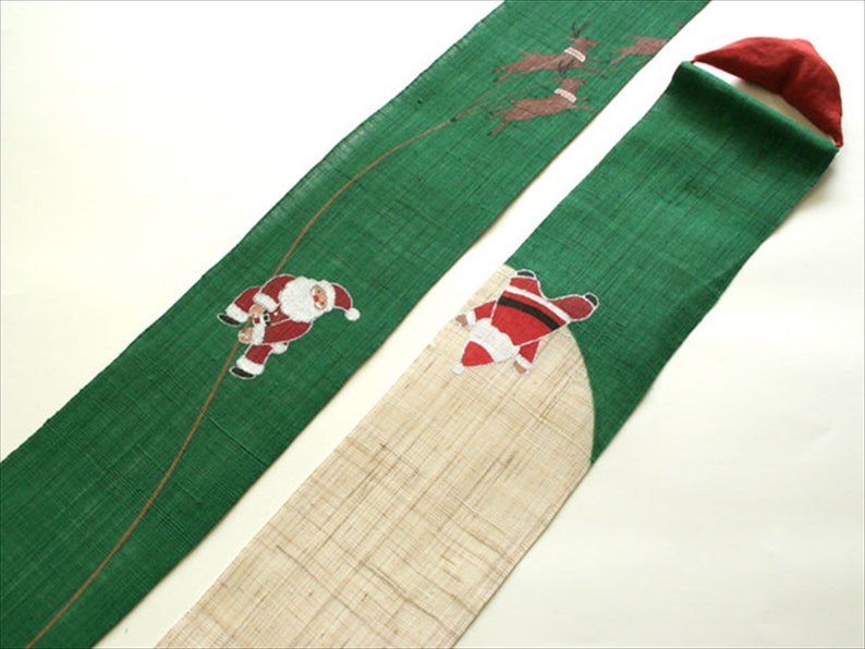 100 Linen Long and Narrow Japanese Art Modern Tapestry Japan Etsy