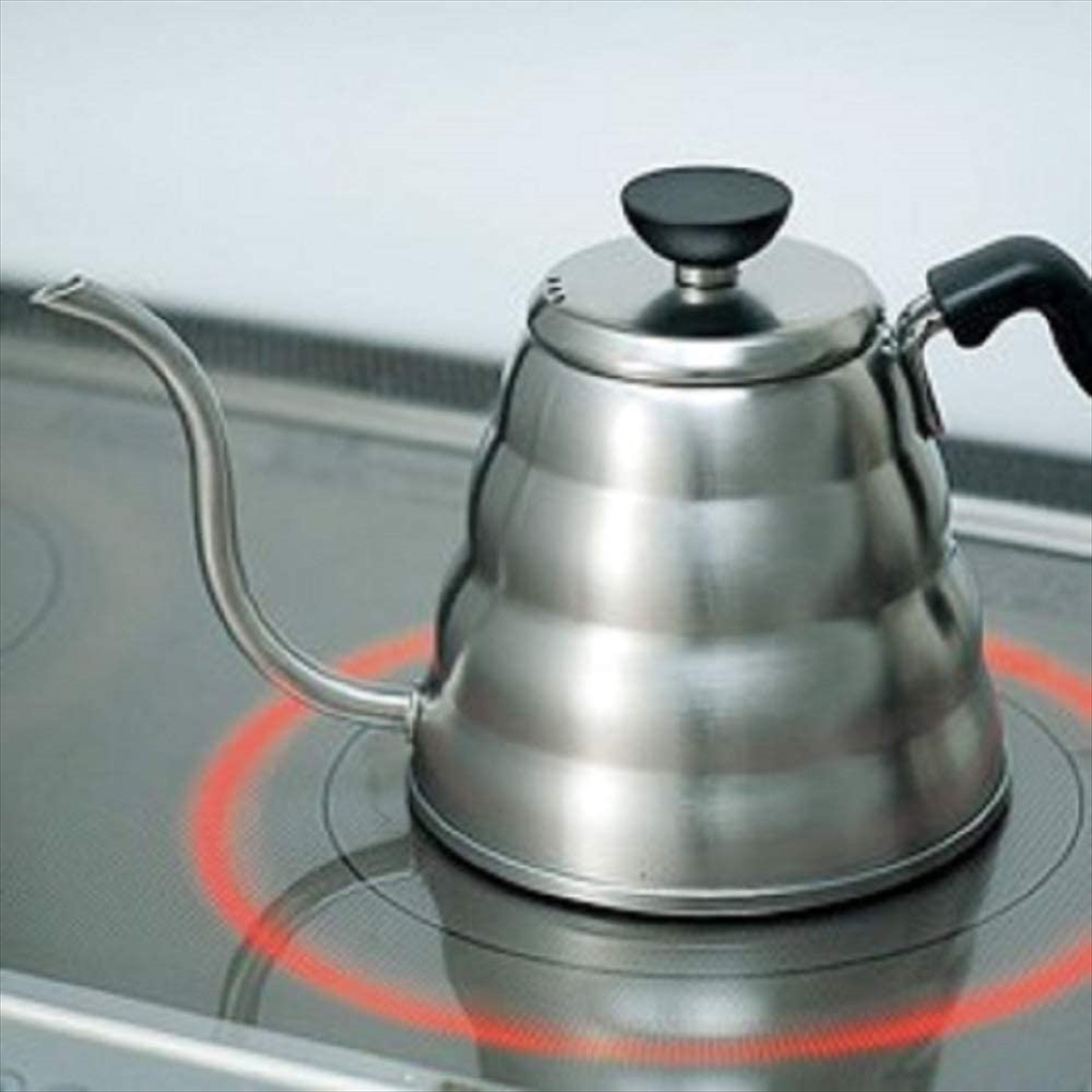 Hario japanese Coffee Kettle Silver 1.2L Stainless Steel Etsy