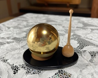 Japanese buddhist Orin Bell Buddhist Temple Maple