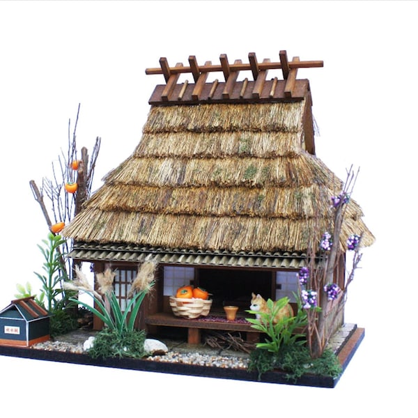 Miniature Japanese House Kit Etsy