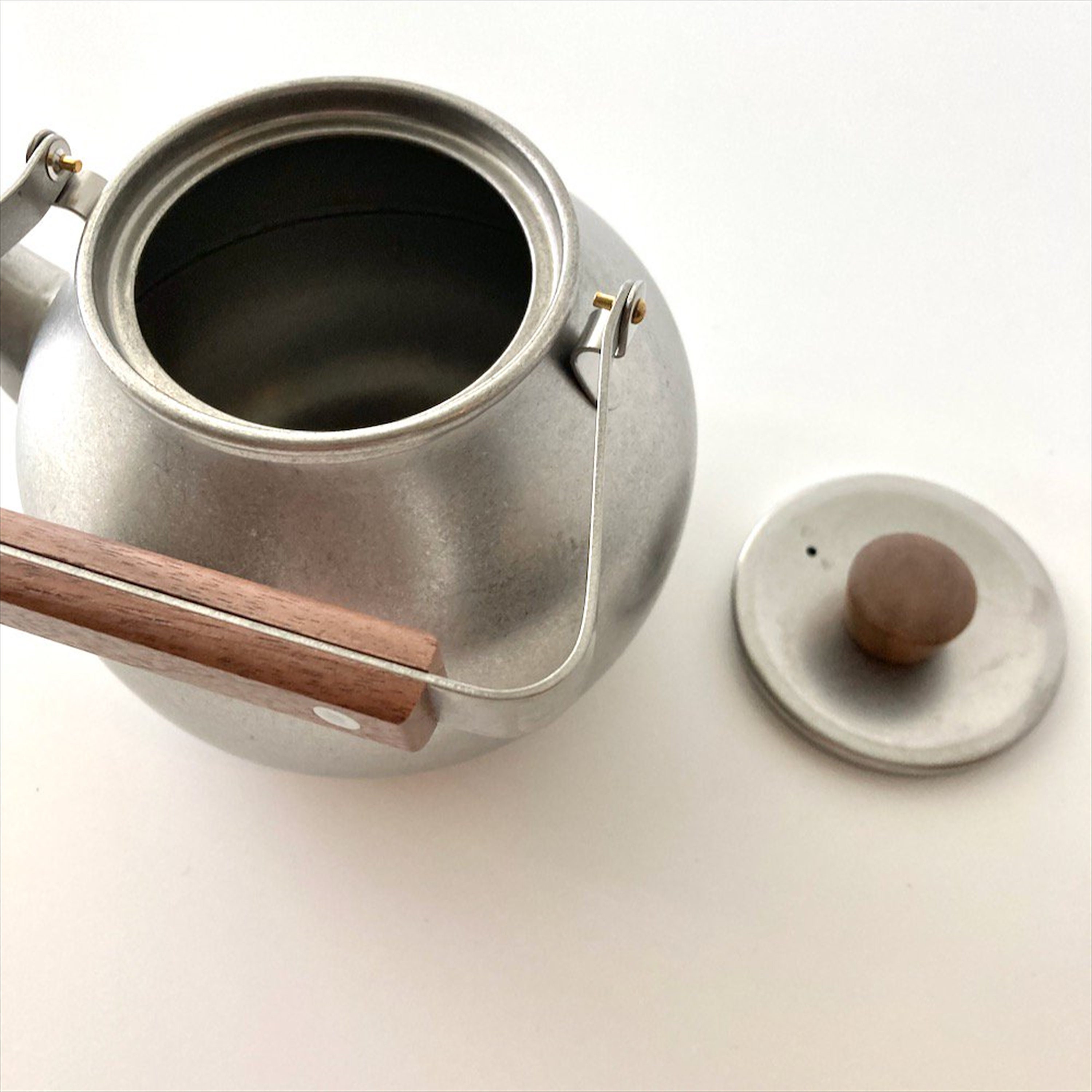 Japanese Stainless Steel Teapot Handmade Kyusu Made in Japan 0.7L 