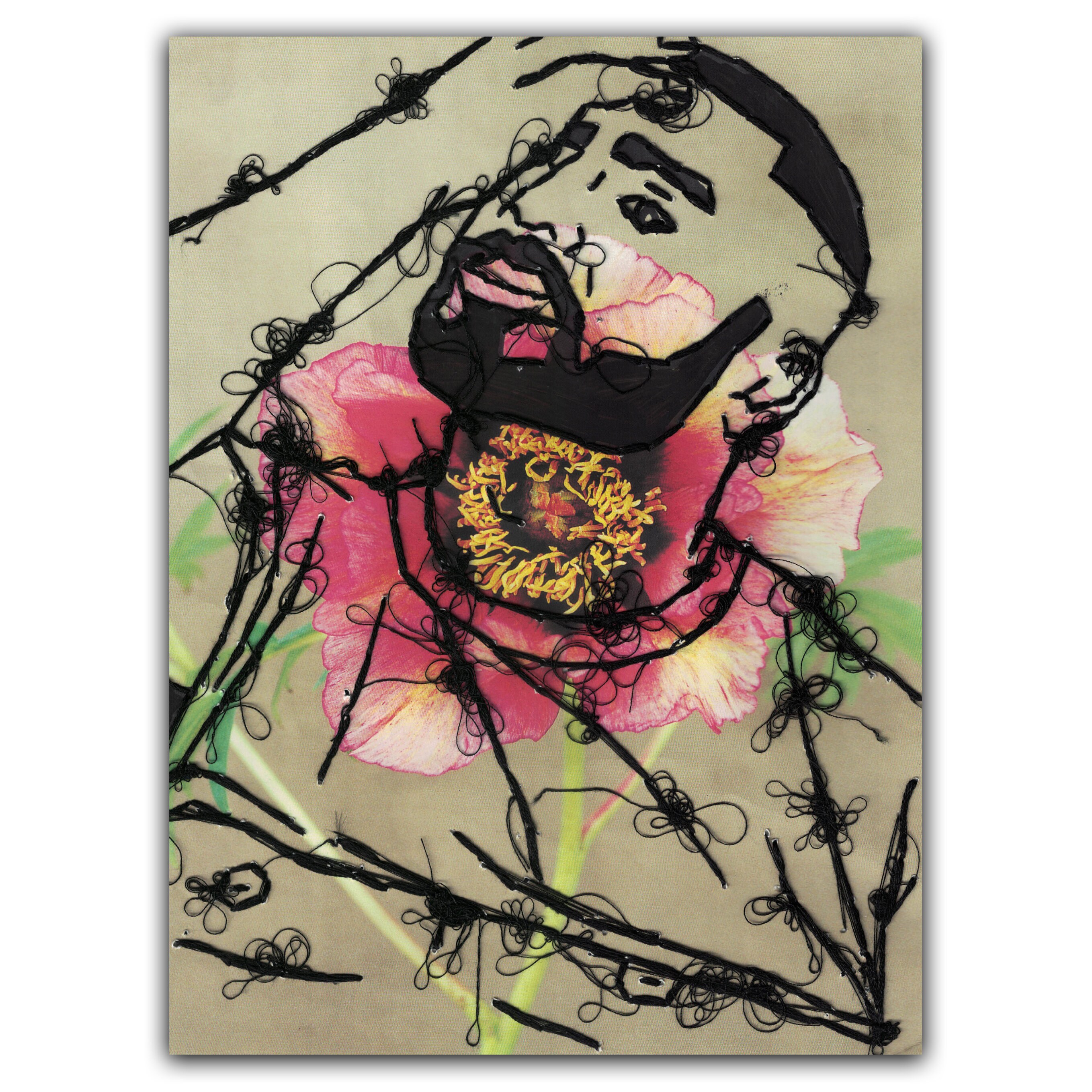 Sagat Flores - Oeuvre Originale Fullmano