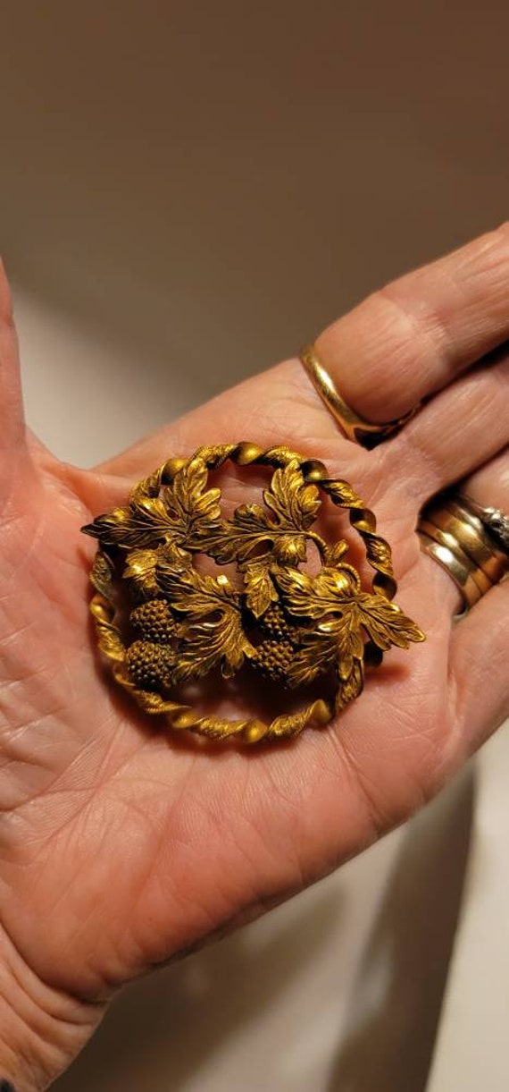 blackberry brooch