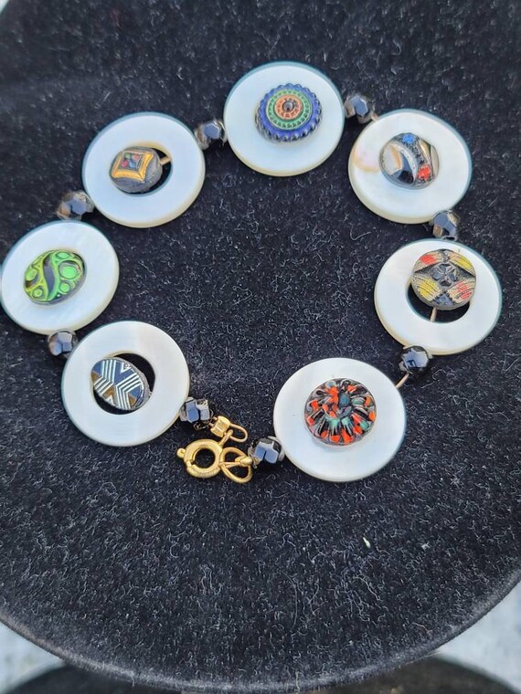 Victorian Button Bracelet - image 3