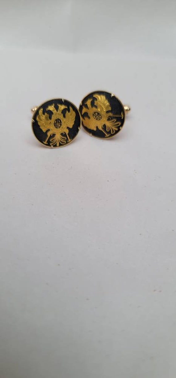 Damascene Cufflinks