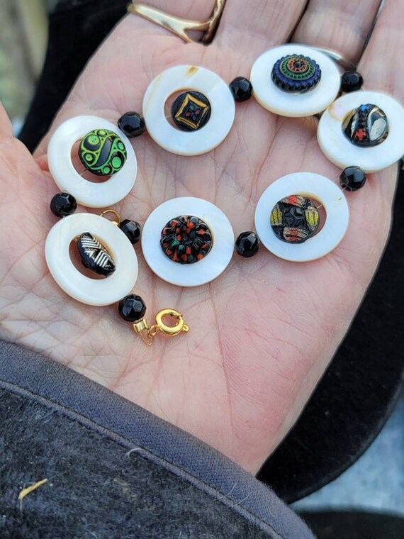 Victorian Button Bracelet - image 5