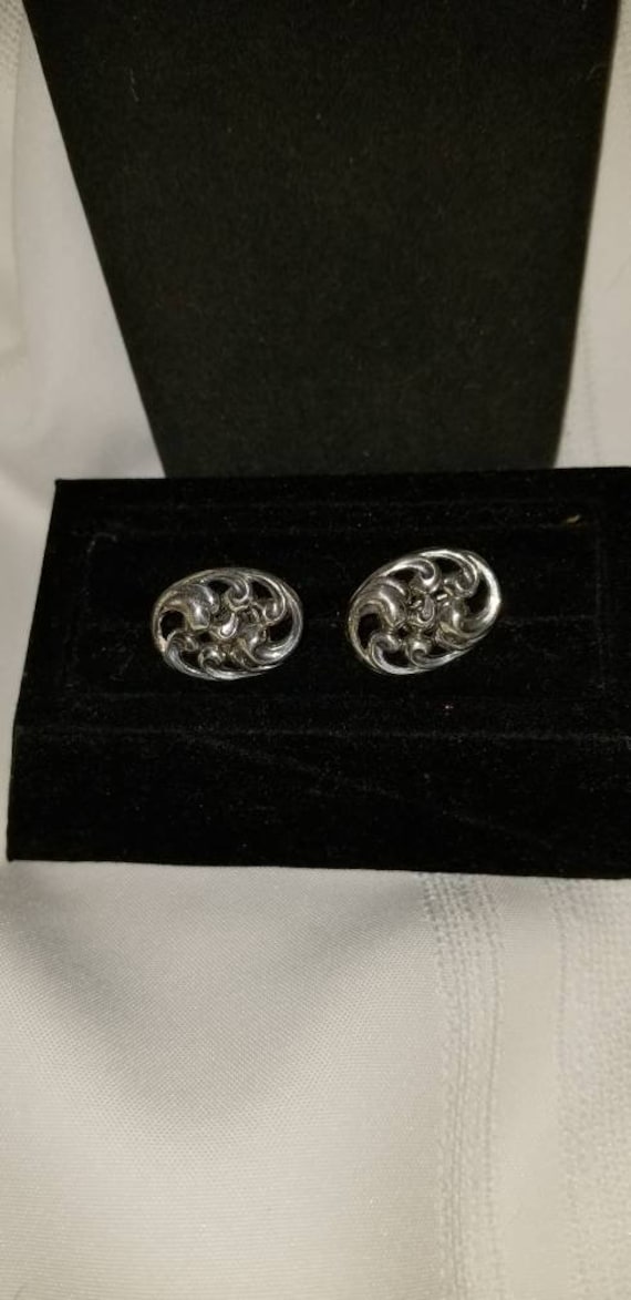 Vintage Sterling Silver DaneCraft Earrings