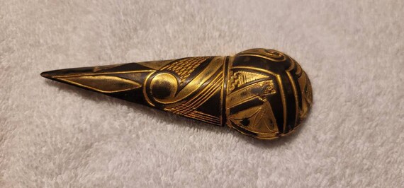 Ethnic Tribal Brooch Pin - image 1