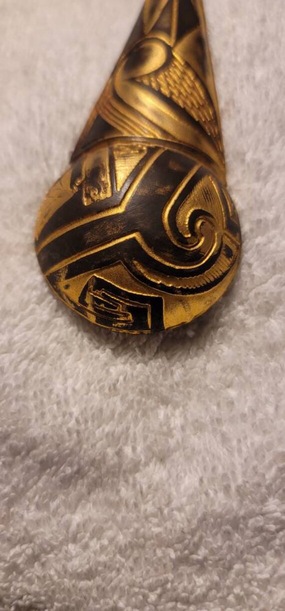 Ethnic Tribal Brooch Pin View 3