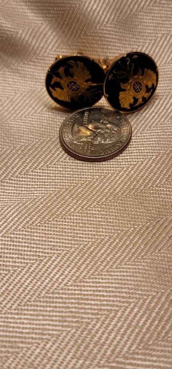Damascene Cufflinks View 6