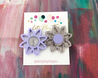 Winter Blooms - Purple Shimmer