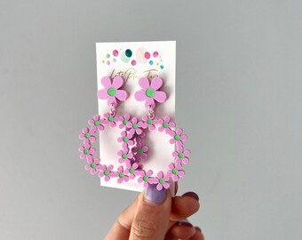 Daisy Chain - Pink medium