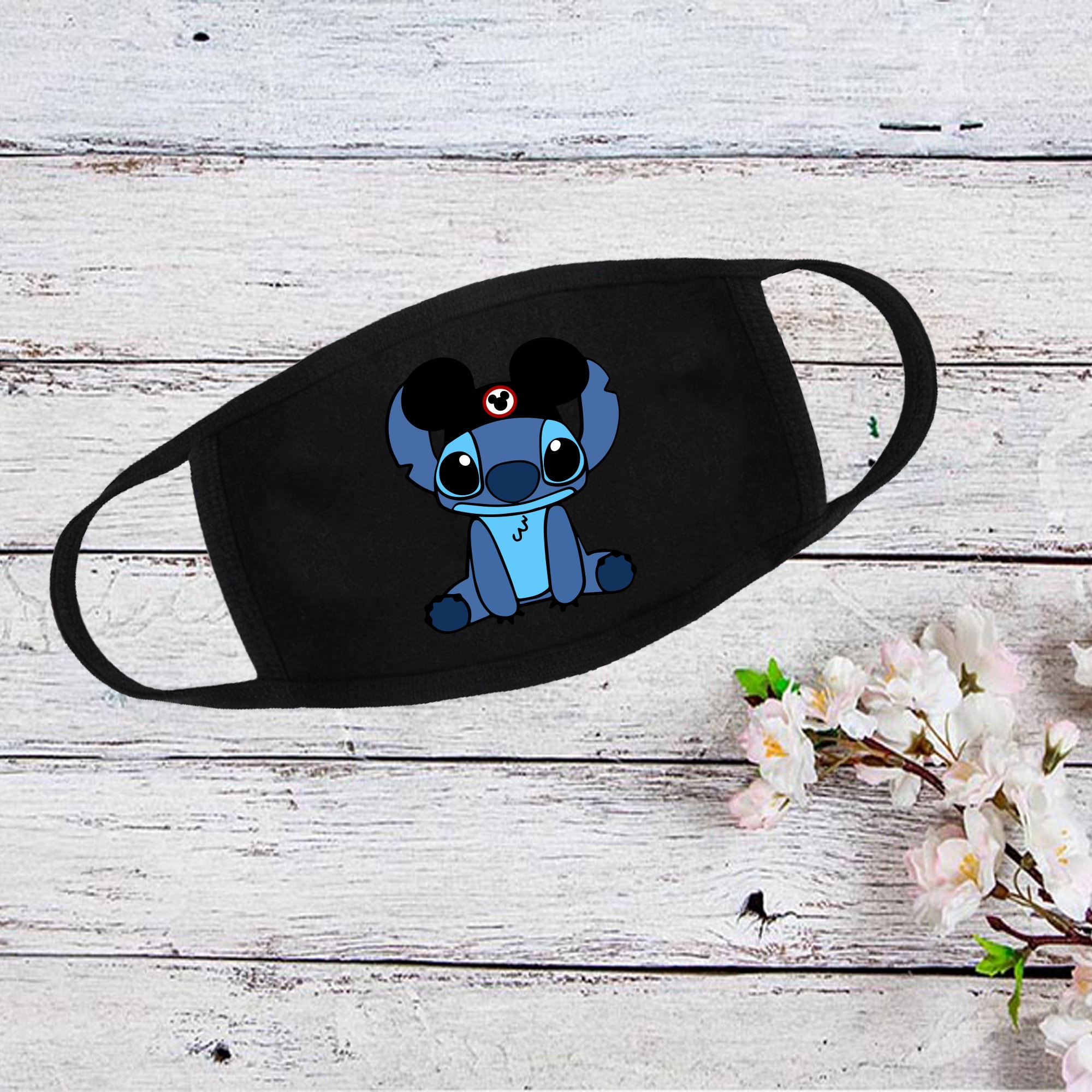 Stitch Face Mask Lilo & Stitch Face Mask Disney Face Mask Etsy
