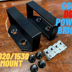 Fanatec Wheel Base Power Brick (DD, CSL DD) Holder for 8020 SimRig