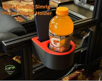 8020 Floating SimRig Tassen- und Telefonhalter