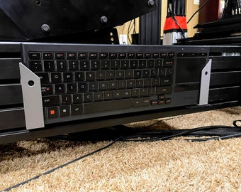 Soporte para bandeja de teclado inalámbrico / Plataforma de simulación de carreras 8020 1530 / Soporte impreso en 3D