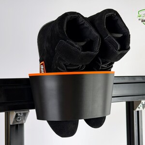 Shoe Holder | Rack for Sim Racing | Flight Aluminum Profile Rig