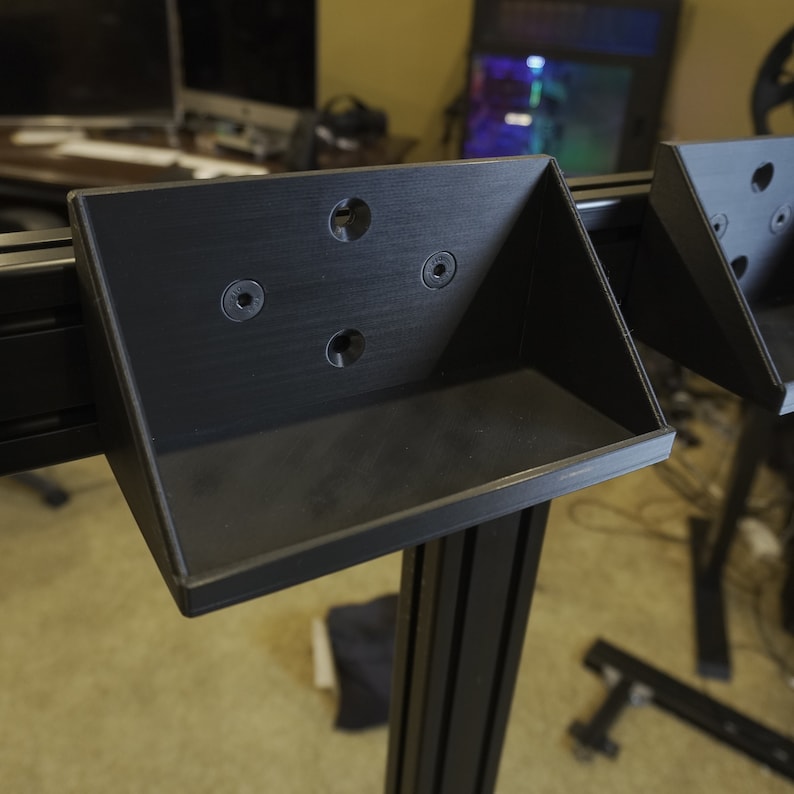 Sim Racing Rig Shelf | 8020 1530 Aluminum Profile | Storage & Accessory ...
