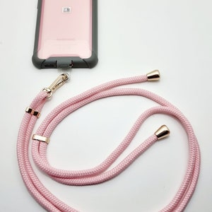 Kit de chaîne de téléphone portable adapté à tous les smartphones, kit de chaîne de téléphone portable universel adapté à tous les smartphones, chaîne à accrocher autour du cou