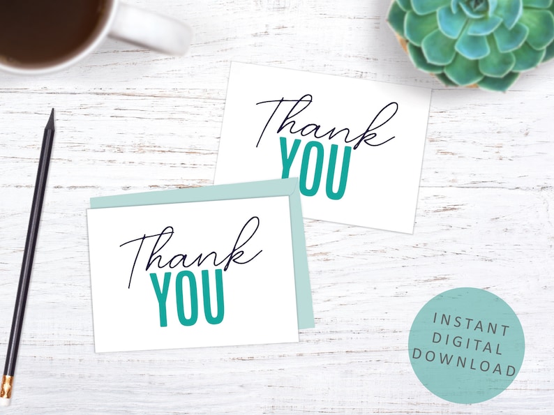 mini-thank-you-cards-printable-digital-download-a7-size-card-etsy