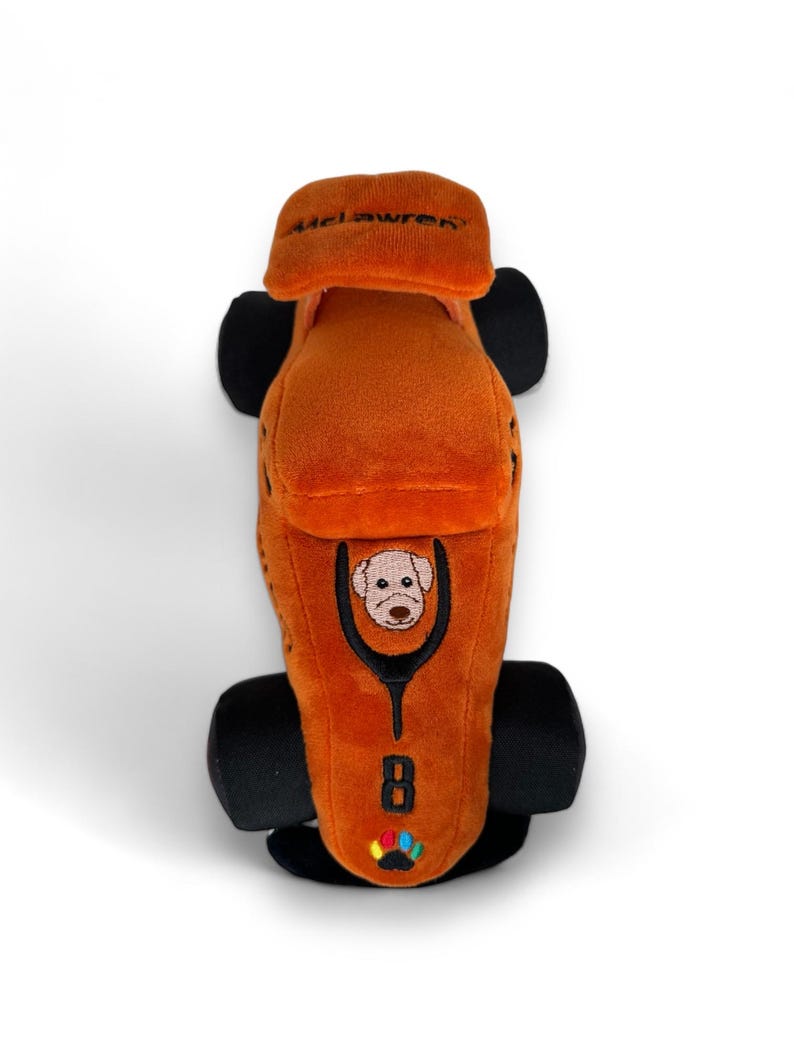Stuffed Racing Car Formula 1 Inspired Race Car Dog Toy Trio Bundle (3-pack) | F1 Plush ...