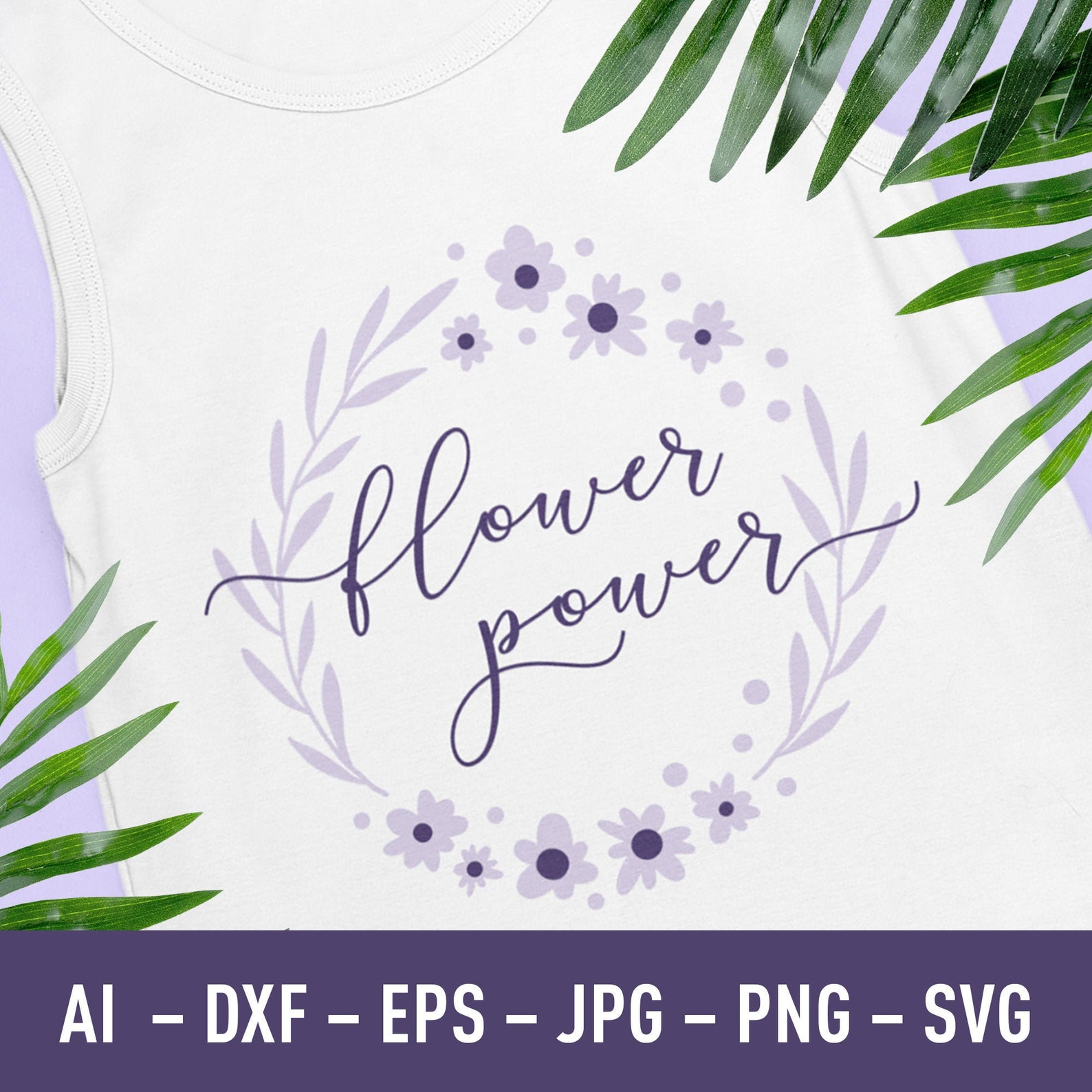 Flower power svg clip art flower purple dark power transparent png