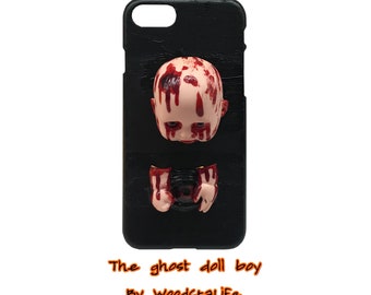 Personalized  Heavy Taste & Handmade phone case-3D ghost doll boy - - order to made for iPhone, Samsung etc