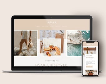 Squarespace 7.1 for Website Template Kit for Photographers and Course Creator, Shop Make Your Own Design Website Easy to Use DIY Business