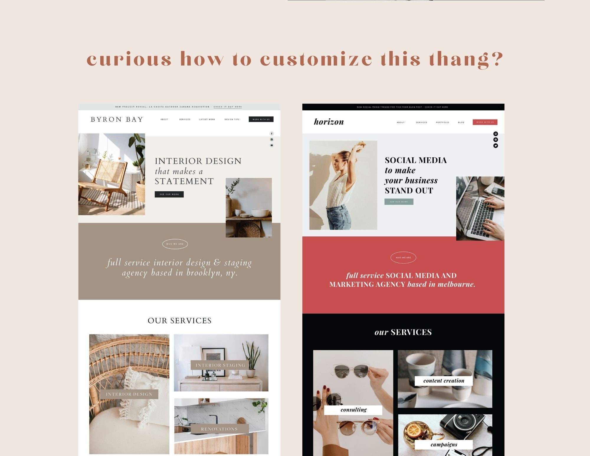 Squarespace 7.1 for Website Template Kit for Interior Design Styling ...