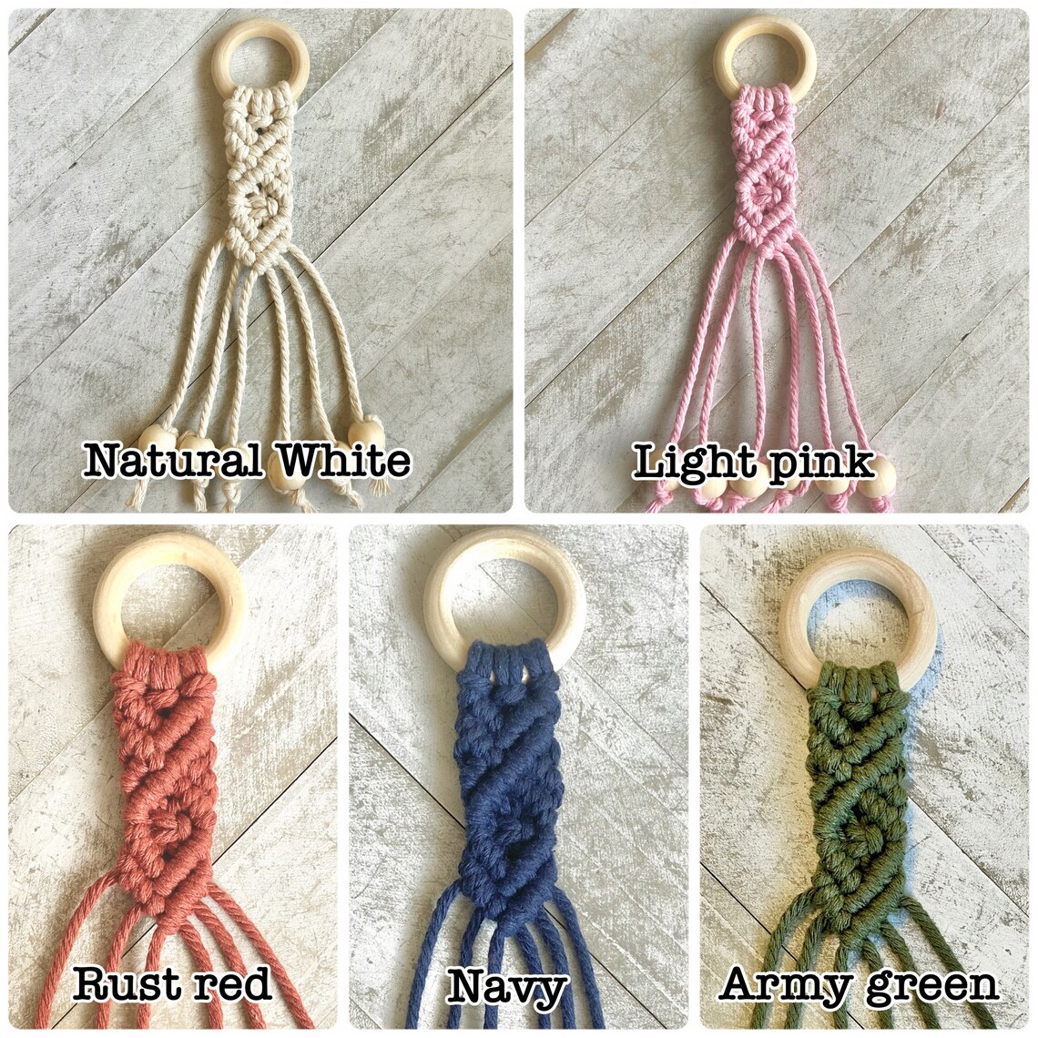 Macrame Banana Hanger / 27 Colors / Macrame Fruit Storage / Etsy