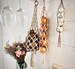 Macrame onion bag / 11 colors/ Macrame Avocado bag /Macrame hanging Vegetable bag /